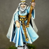 Damsel of Gallia on Foot - Highlands Miniatures print image