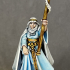 Damsel of Gallia on Foot - Highlands Miniatures print image