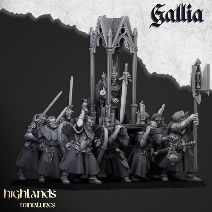 Grail Pilgrims - Highlands Miniatures image