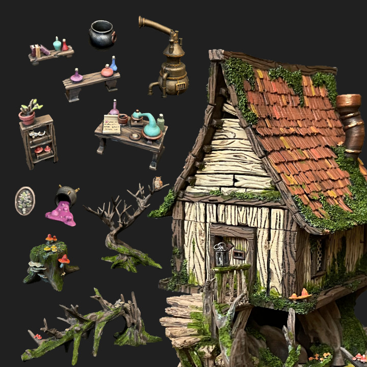 BUNDLE : Fantasy Wood House's Cover