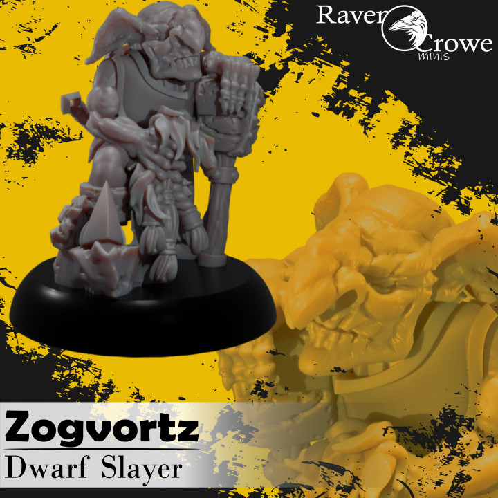 Zogvortz The Dwarf Slayer | Goblin Hero Champion image