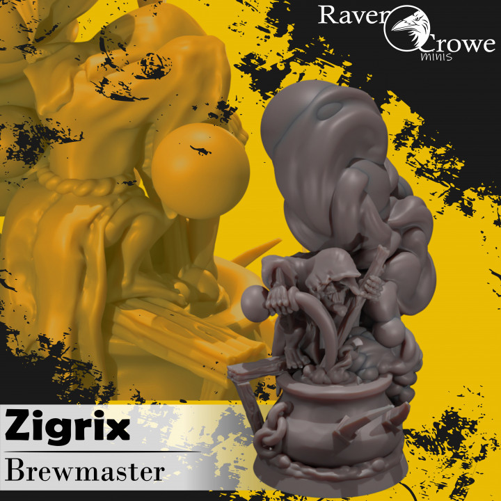 Zigrix the Brewmaster | Goblin Hero image