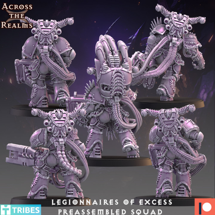 Legionnaires of Excess - Preassembled Squad image