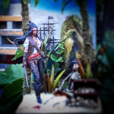 Picture of print of Mariana The Pirate [presupported]