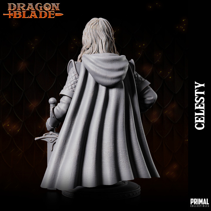 Noble princess - Celesty Sunwindy - Bust -  January 2023 - DRAGONBLADE- MASTERS OF DUNGEONS QUEST image