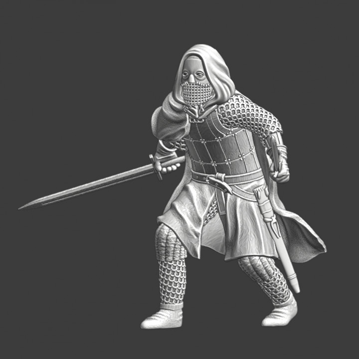 Medieval Lazarus Knight or Leper Knight image