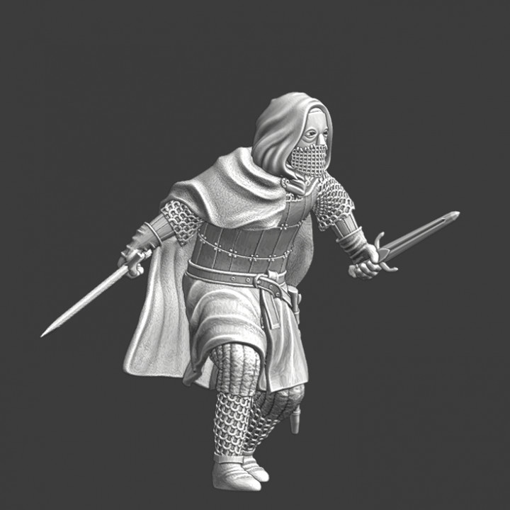 Medieval Lazarus Knight or Leper Knight image