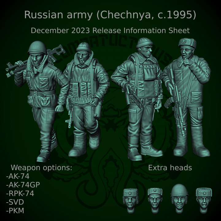 Patreon pack 28 - December - Russian Army in Chechnya 1995 image
