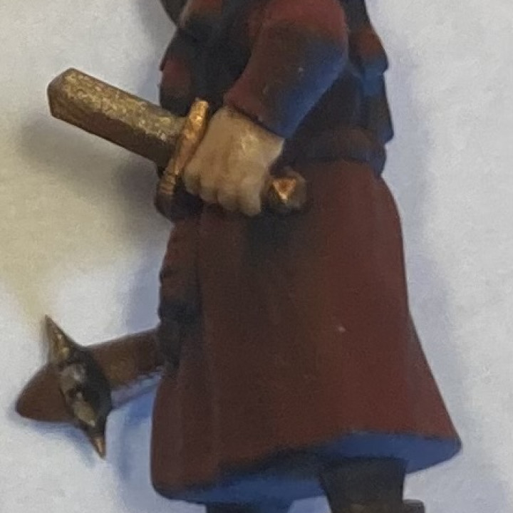 Medieval Warrior Priest Miniatures - Daggers