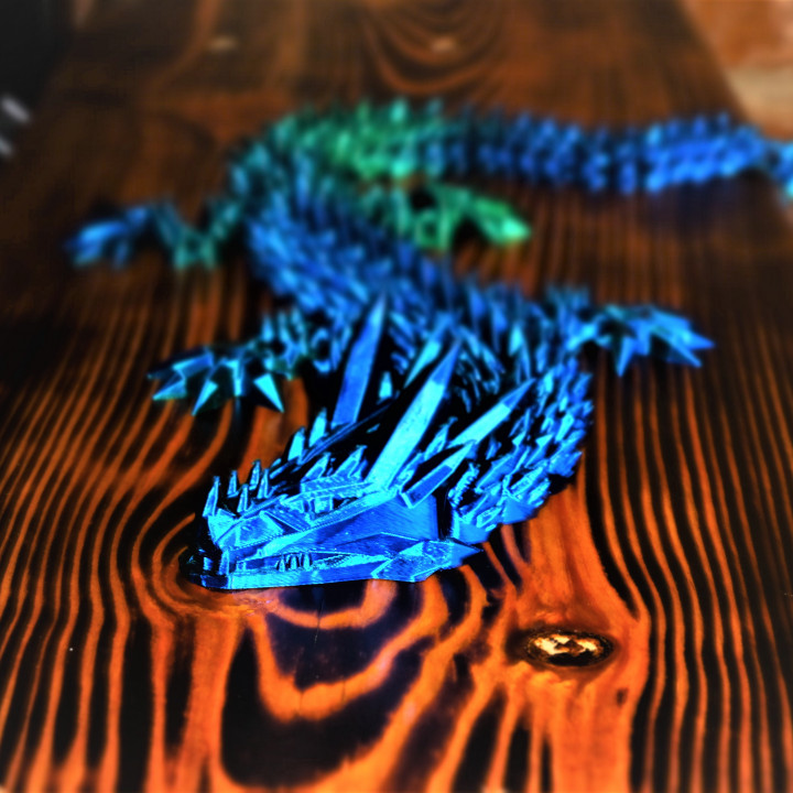 Ice Dragon - Print-in-Place image