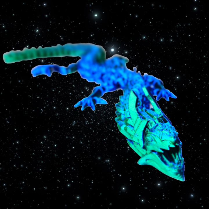 Cosmic Dragon - Print-in-Place