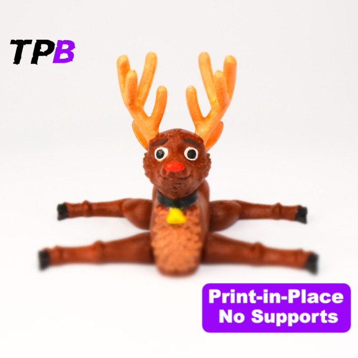 Bro Deer - Print-in-Place image