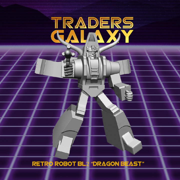 Retro Robot - BL2 Dragon Beast Robot image