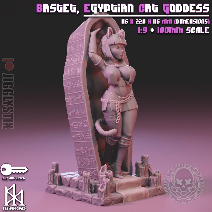 Bastet the Egyptian Cat Goddess image