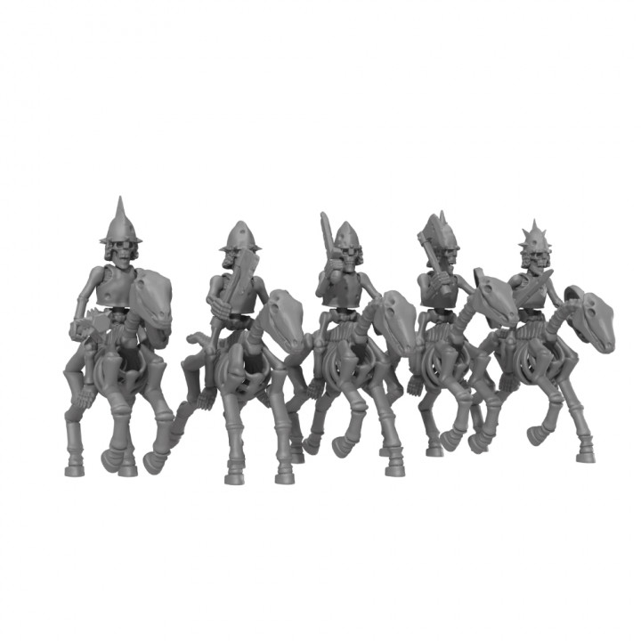 Multipart Skeleton Horsemen