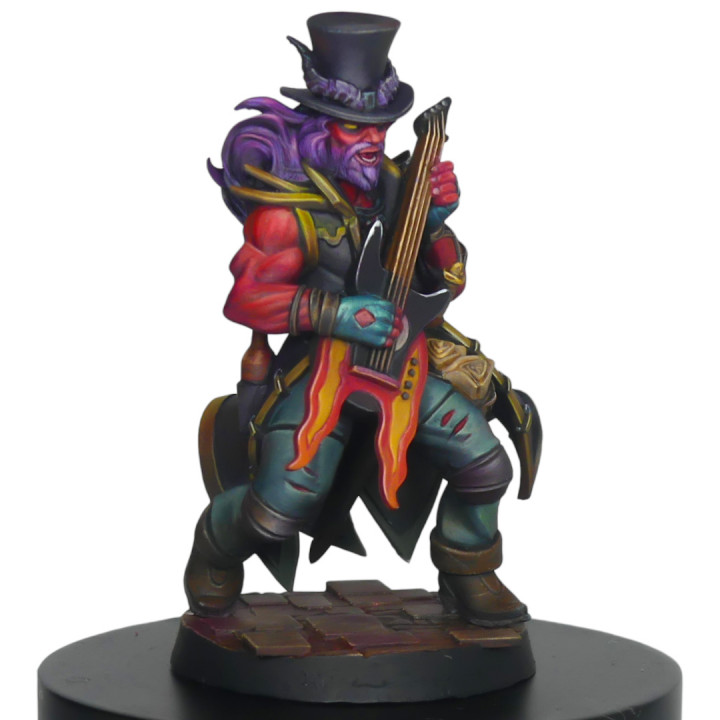 [PDF Only] (Painting Guide) Tiefling Bard