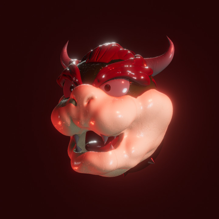 Bowser's head