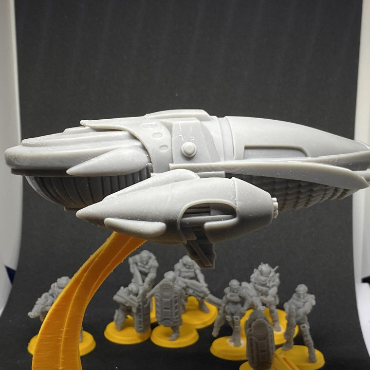 Skull Hunter Seeker Ship (sculpted by good Papsikels)