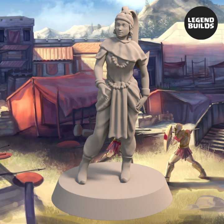 Nobles of the City of Jagrad Bundle (2 unique miniatures) - 3D printable miniature – STL file image