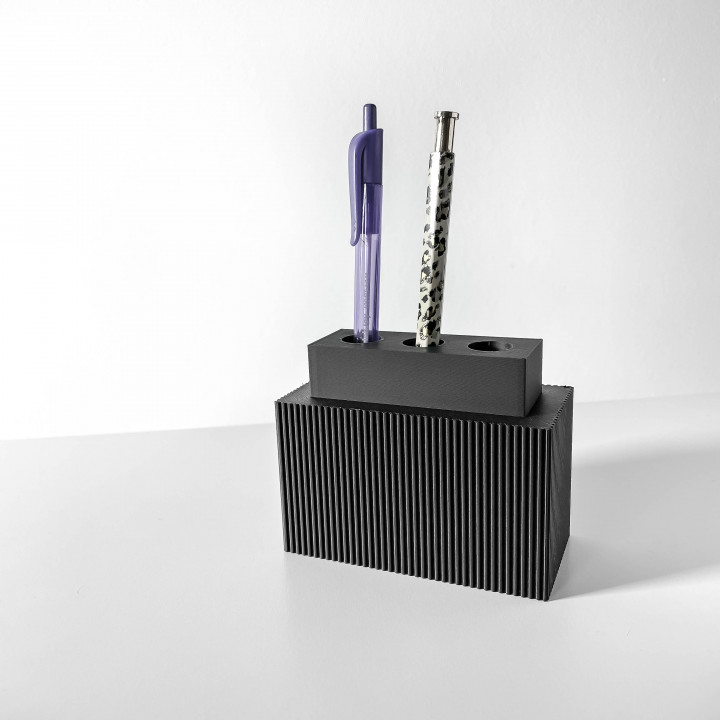 The Osin Pen Holder | Desk Organizer and Pencil Cup Holder | Modern Office and Home Decor image