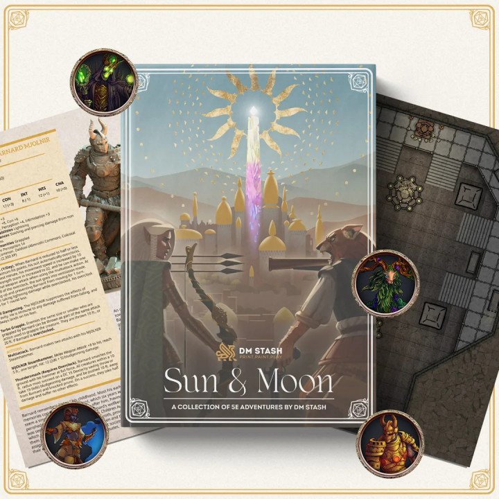 DM Stash 5E Campaign Saga - Sun & Moon image