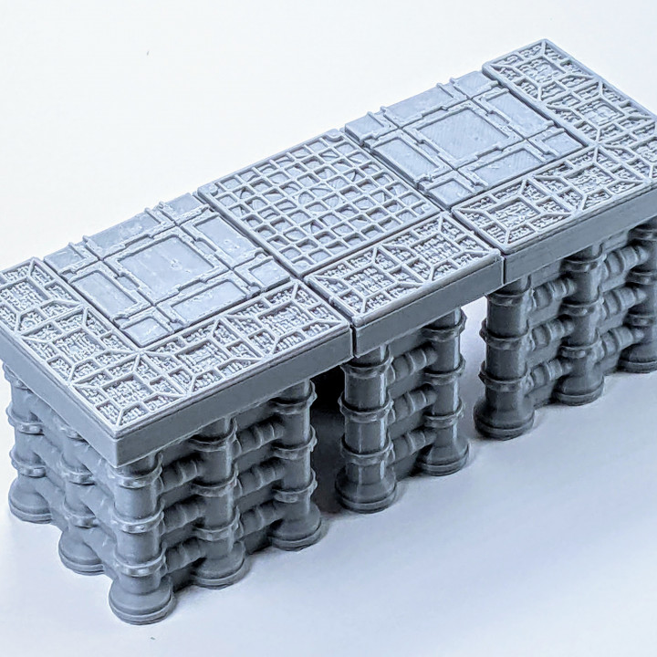 Modular Raised Metal Platforms image