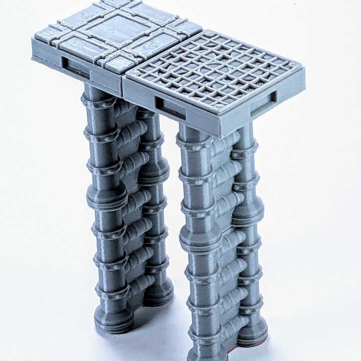 Modular Raised Metal Platforms image
