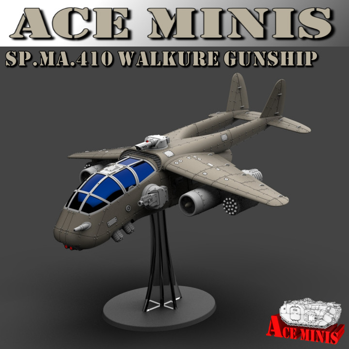 SP.AV.410 Walkure VTOL Gunship