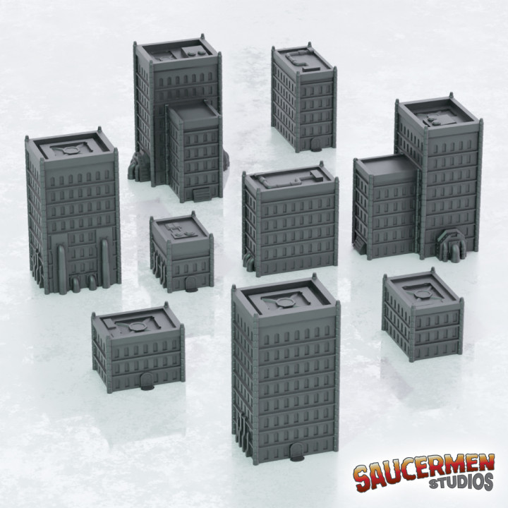 6mm Gothic Buildings