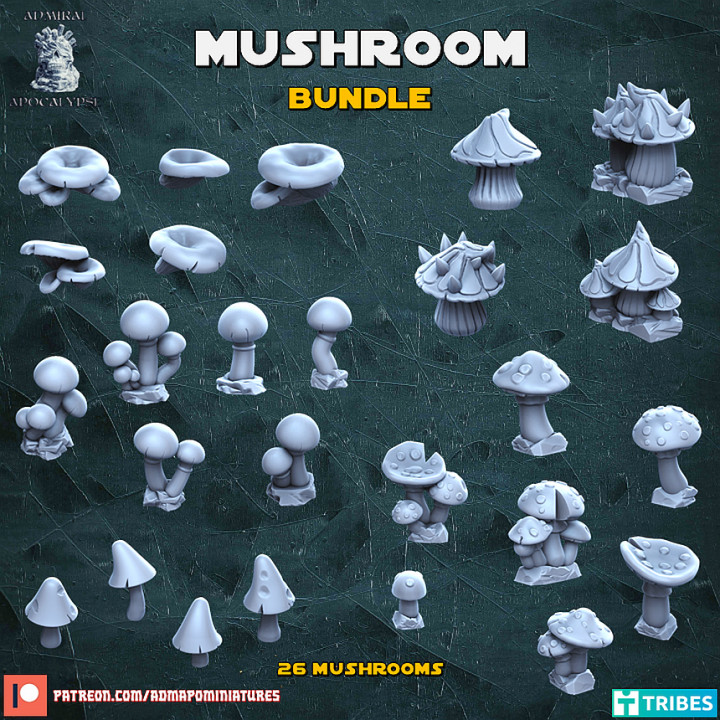 Mushroom Bundle (pre-supported) image