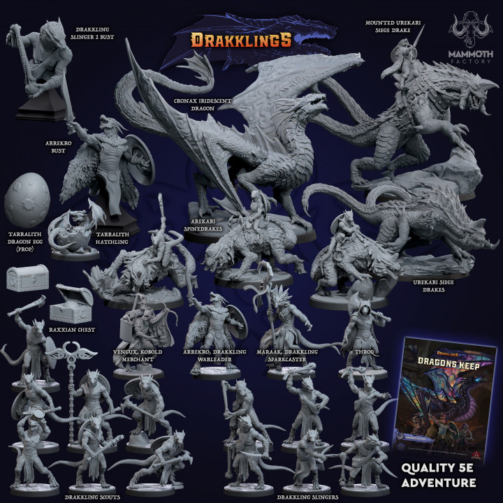 FREE - Drakkling Slinger - Mammoth Factory image