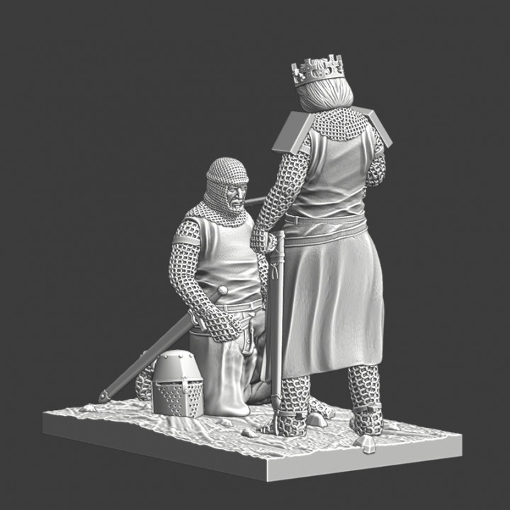 Becoming a Knight - "dubbing" ceremony image