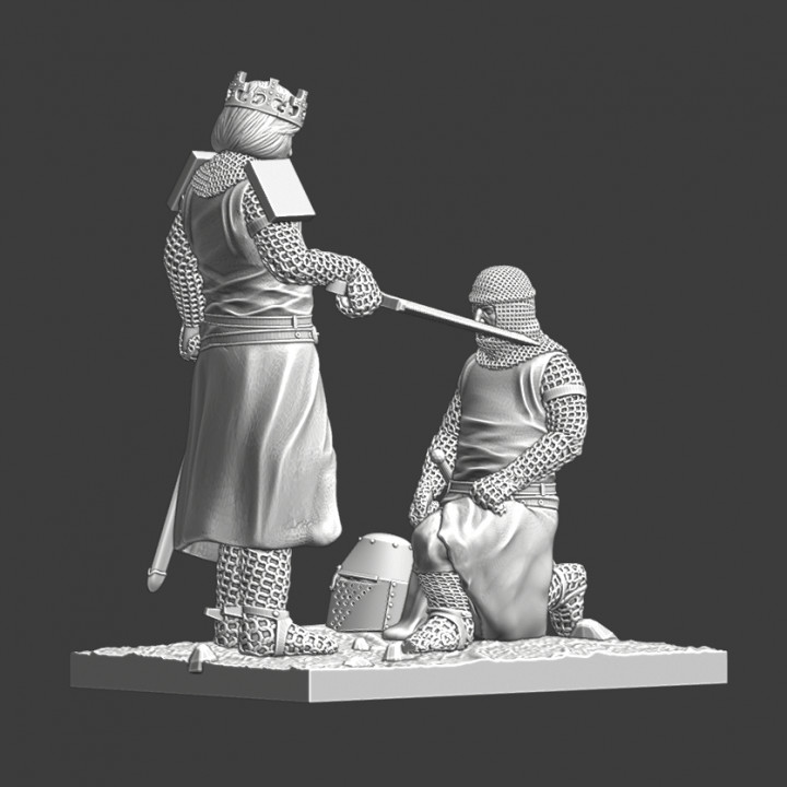 Becoming a Knight - "dubbing" ceremony image