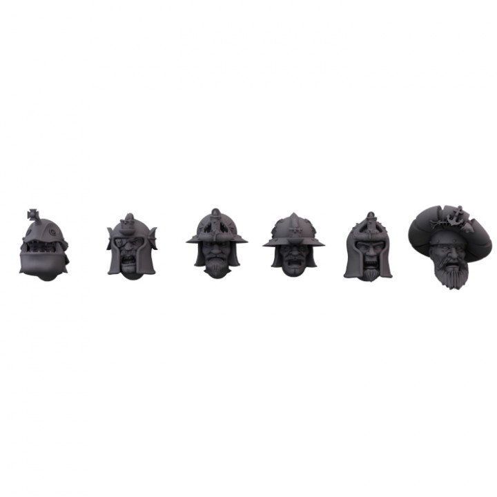 River Patrol heads set