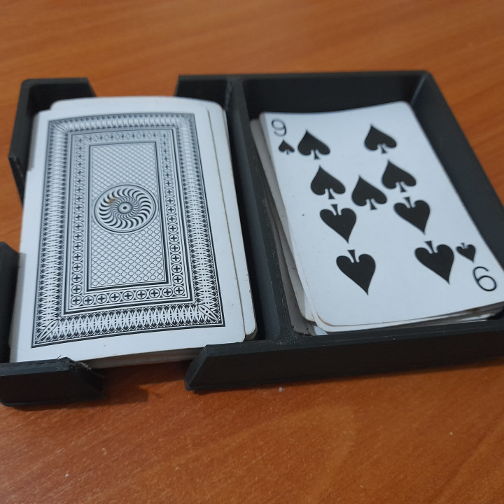 Card Holder/Dish for Playing Cards image