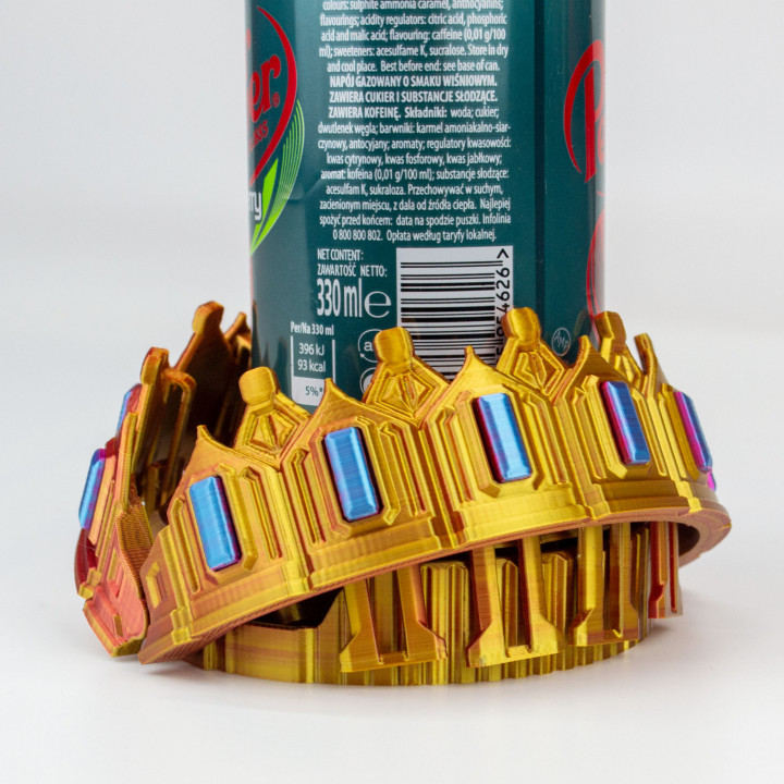 Mug Crown: Self-Adjusting Coaster image