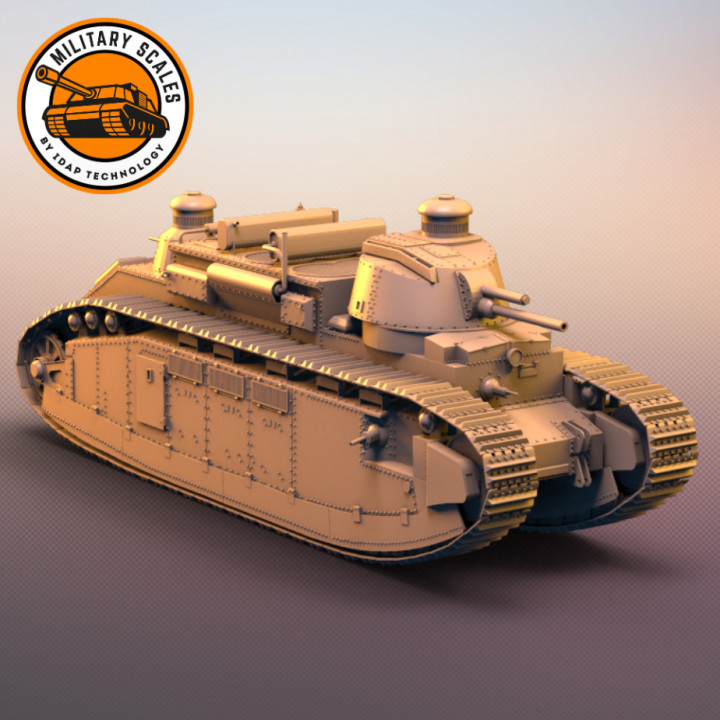 3D Printable Char 2C by MilitaryScales