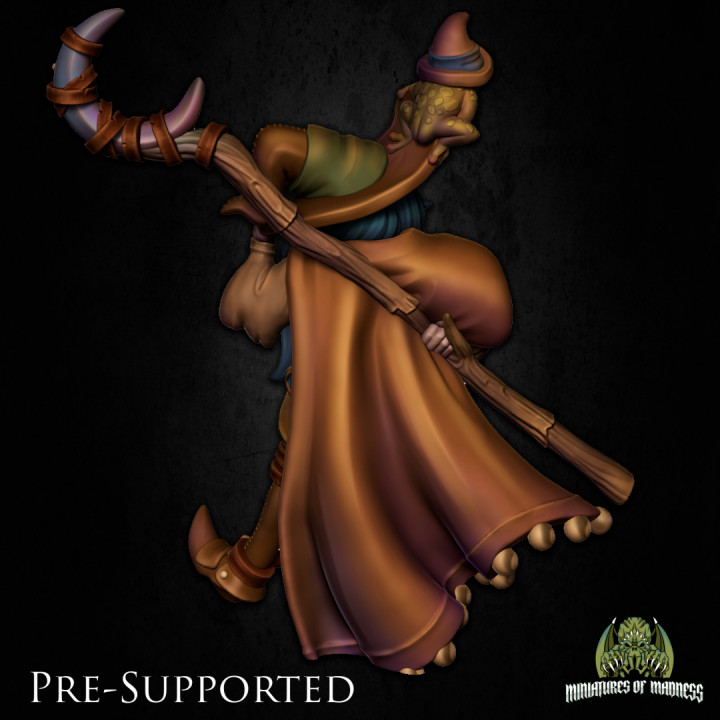 [NSFW] Ruby The Witch [PRE-SUPPORTED] 32mm Female Wizard Sorcerer image