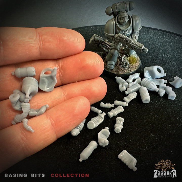 Plastic bottles - Basing Bits