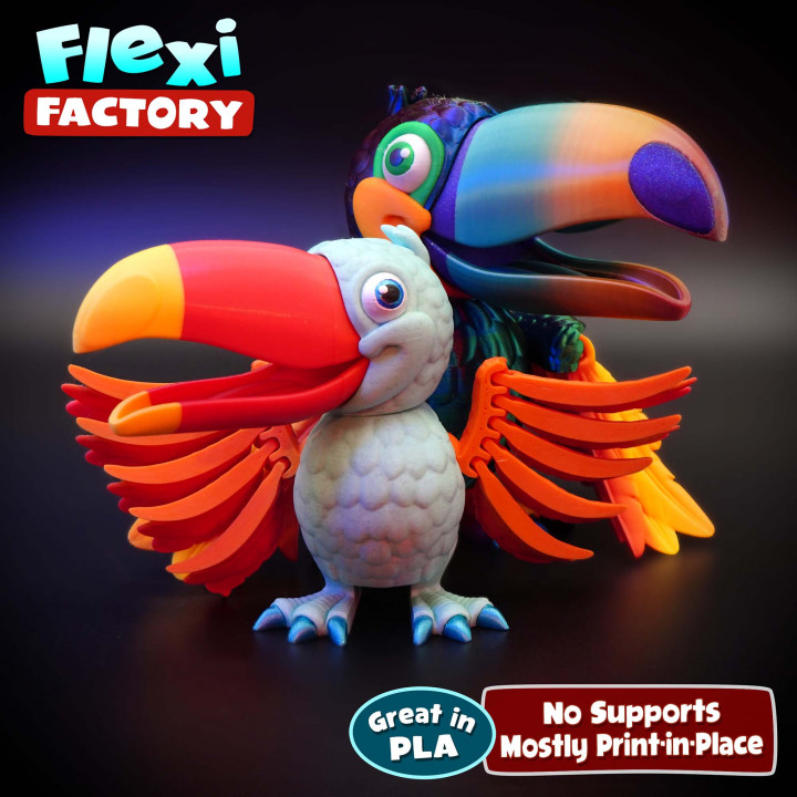 Public Release: Flexi Factory Toucan image