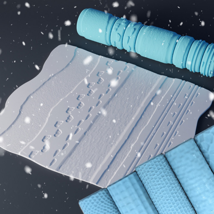 DnD Terrain Rollers – Snow Landscape image