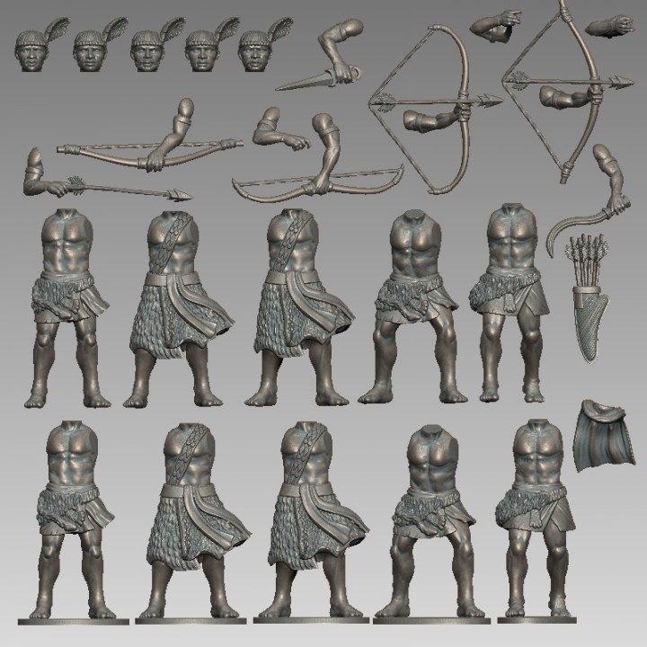 Kushite Archers