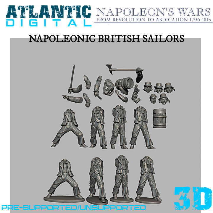 Napoleonic British Sailors image
