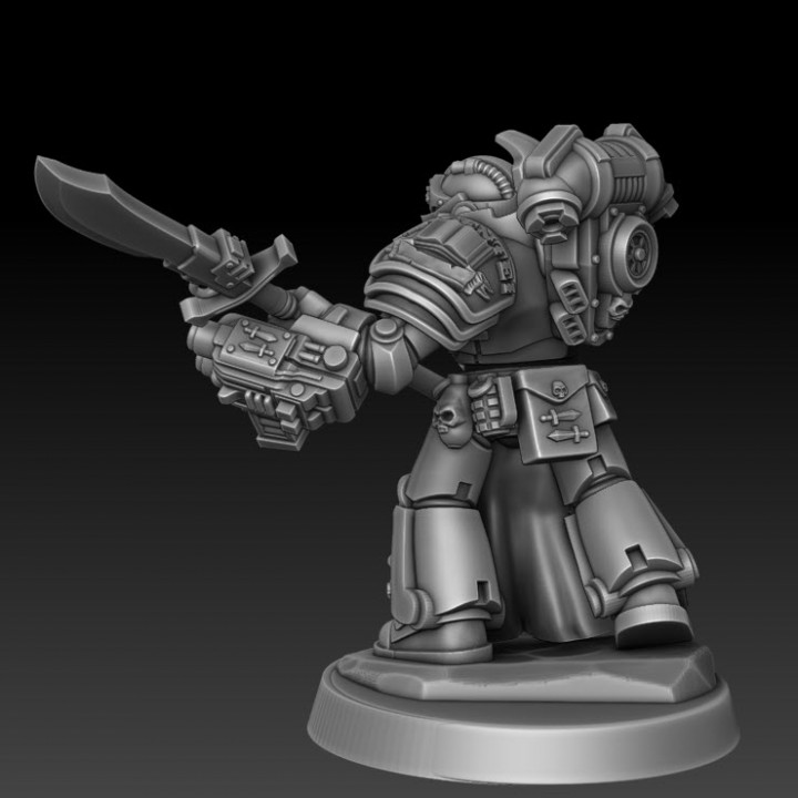 Silver Wardens Nemestrike Force Marines (presupported) image