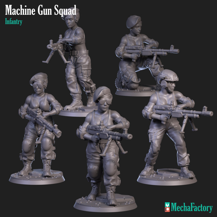 Machine Gun Girls Squad image