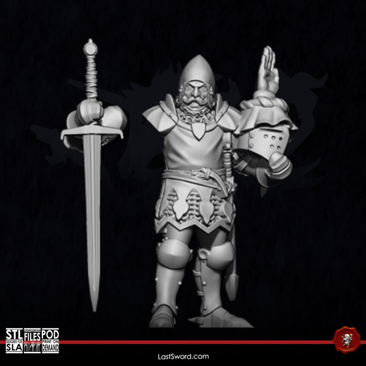 First Knight of Neverra on Foot image