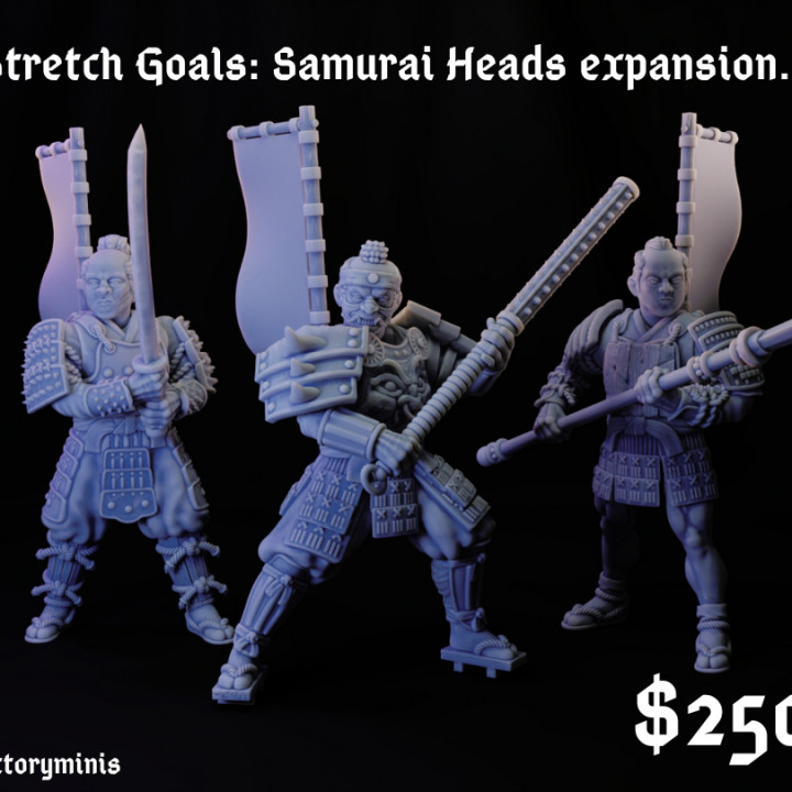 $2500-Samurai Heads expansion's Cover