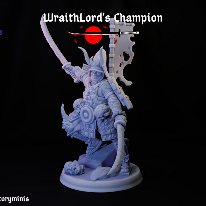 The Wraith lord's First-Born Champion