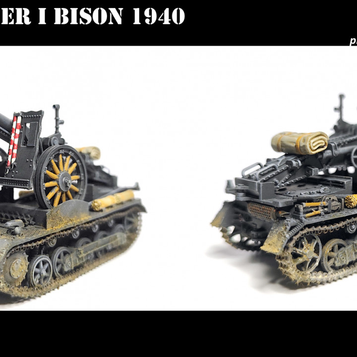 Sturmpanzer I "Bison" + sIG33 standalone image