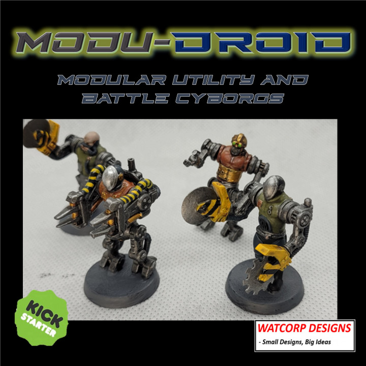 MODUROID - Modular cyborg assistants image